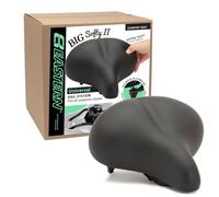 Eastern Big Softy Comfort Bike Seat - Version 2 Rail, Wide Foam Padded Saddle for Exercise & Bikes