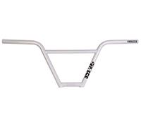 Eastern Bikes 100% Chromoly & Heat Treated, Lightweight 4-Pc BMX Handlebars (Gloss White, 9.25")