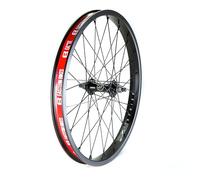 Eastern Bikes Throttle 20 Inch BMX Wheel - Double Wall Rim, Sealed Bearing Hub, Front or Rear, BMX Freestyle Wheel (Black, Front (3/8"))