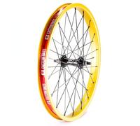 Eastern Bikes Throttle 20 Inch BMX Wheel - Double Wall Rim, Sealed Bearing Hub, Front or Rear, BMX Freestyle Wheel (Black, Front (3/8"))