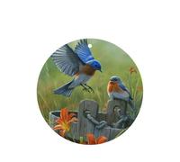 Eastern Blue Bird Printing Fashion Car Air Freshener Cards 10 Pcs Car Scented Hanging Sheets