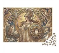 Eastern Classical Athena 1000 Piece Jigsaw Puzzle,Premium Cardboard,Impossible Challenge,Educational Toy,Gift Idea,Stress Relief,Home Wall Decor,Adults & Kids 14+ 70x50cm