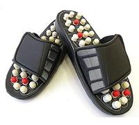 EASTERN CLUB ACUPRESSURE PADUKA/SLIPPER SPRING SLIPPER ACUPRESSURE MAGNETIC FULL BODY MASSAGE FOOT CARE YOGA PADUKA MASSAGER (Size-M)(Size-8)
