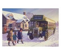 Eastern Counties Bristol L Bus Essex Norfolk Teacher Transport Christmas Card