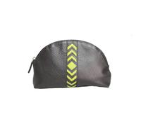 Eastern Counties Leather Becky Chevron Detail Make Up Bag In Parrot Parrot One Size