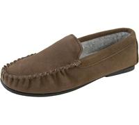 Eastern Counties Leather Berber Mens Fleece Lined Suede Moccasins - - Size: 7