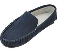 Eastern Counties Leather Berber Mens Fleece Lined Suede Moccasins - - Size: 7