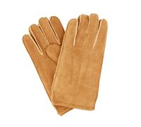 Eastern Counties Leather Men's 3 Point Stitch Sheepskin Gloves in Tan | Size: Medium Eastern Counties Leather Tan M