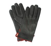 Eastern Counties Leather Mens Charles Leather Gloves - Brown/Burgundy - S - Brown/Burgundy - 70% Leather/30% Fleece