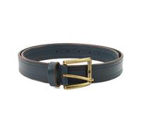 Eastern Counties Leather Mens Connor Leather Waist Belt - Navy - 28in - 32in - Navy - 90% Leather/10% Brass
