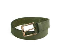 Eastern Counties Leather Mens Connor Leather Waist Belt - Olive - 28in - 32in - Olive - 90% Leather/10% Brass