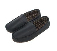 Eastern Counties Leather Men's Leather Loafers in Navy | Size: 9 Eastern Counties Leather Navy 9