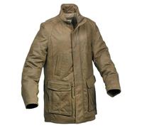 Eastern Counties Leather Mens Leather Mid Length Jacket - Khaki - 50 - Khaki - 100% Sheep Leather