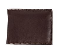Eastern Counties Leather Mens Mark Trifold Wallet With Coin Pocket - Brown - One Size - Brown - 100% Leather
