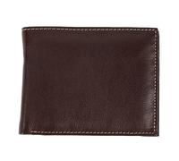 Eastern Counties Leather Mens Mark Trifold Wallet With Coin Pocket - Brown - One Size - Brown