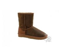 Eastern Counties Leather Mens Noah Aviator Sheepskin Boots - Chestnut - 16 UK - Chestnut - 80% Sheepskin/20% EVA