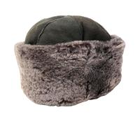 Eastern Counties Leather Womens Duxford Dome Panel Sheepskin Hat - Vizon - Vizon - L