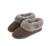 Eastern Counties Leather Womens Elena Sheepskin Slipper Boots - Truffle Brown - Truffle Brown - 4 UK