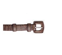Eastern Counties Leather Women's Faux Snake Print Belt in Brown | Size: 18 Eastern Counties Leather Brown 18