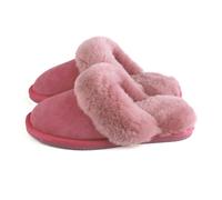 Eastern Counties Leather Women's Grace Sheepskin Slippers - Pink - 5 UK - Pink - 100% Suede