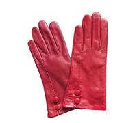 Eastern Counties Leather Womens Hattie Leather Winter Gloves - Red - M - Red