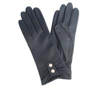 Eastern Counties Leather Women's Hope Leather Winter Gloves in Dark Navy | Size: Small Eastern Counties Leather Dark Navy S