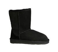 Eastern Counties Leather Women's Jodie Sheepskin Short Plain Boots in Black | Size: 6 Eastern Counties Leather Black 6