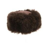 Eastern Counties Leather Womens Kate Cossack Style Sheepskin Hat - Truffle Brown - Truffle Brown - L - 100% Sheepskin