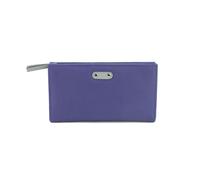 Eastern Counties Leather Womens/Ladies Rosemary Contrast Leather Purse - Violet/Grey - Violet/Grey - One Size - 100% Leather