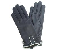 Eastern Counties Leather Womens Poppy Leather Winter Gloves - Navy/Grey - Navy/Grey - XL