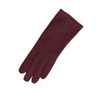 Eastern Counties Leather Women's Sadie Contrast Panel Gloves - Cranberry/Cranberry - S - Cranberry/Cranberry - 100% Leather