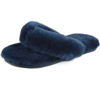 Eastern Counties Leather Womens Sheepskin Flip Flops - - Size: 6