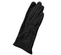Eastern Counties Leather Womens Sian Suede Gloves - Black - M - Black - 100% Suede