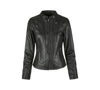 Eastern Counties Leather Womens Standing Collar Jacket - Black - 20 UK - Black