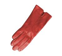 Eastern Counties Leather Womens Tess Single Point Stitch Gloves - Red - L - Red - 80% Leather/20% Fleece