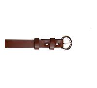Eastern Counties Leather Women's Thin Fashion Belt in Brown | Size: 16 Eastern Counties Leather Brown 16