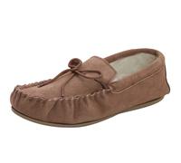 Eastern Counties Leather Wool-blend Hard Sole Moccasins in Camel | Size: 7 Eastern Counties Leather Camel 7