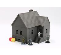 Eastern European Residential House SS-DS1 - Tabletop Terrain for WWII & Post-Apocalyptic Games | 15 mm / 20 mm / 28 mm Scale (15 mm (1/100))