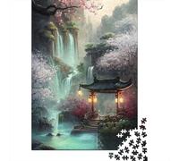 Eastern Fantasy Landscape Jigsaw Puzzle for Teens 14+ 1000 Pieces Holiday Puzzle Activity Great Gift Idea 38x26cm/1000pcs
