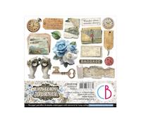 Eastern Journey Fussy Cut Pad 24 Sheets 6x6 inches by Ciao Bella