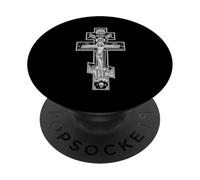 Eastern Orthodox Christian Christ Crucifix Icon PopSockets Adhesive PopGrip