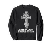 Eastern Orthodox Christian Christ Crucifix Icon Sweatshirt