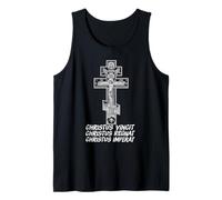 Eastern Orthodox Christian Christ Crucifix Icon Tank Top