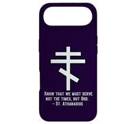 Eastern Orthodox Christian Cross St Athanasius Quote Case for iPhone Air