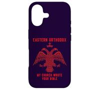 Eastern Orthodox Christian Eagle My Church Wrote Your Bible Case for iPhone 17