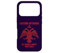 Eastern Orthodox Christian Eagle My Church Wrote Your Bible Case for iPhone 17 Pro