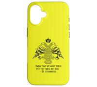 Eastern Orthodox Christian Eagle Saint Athanasius Quote Case for iPhone 16