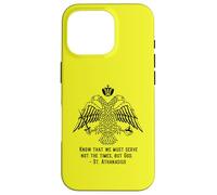 Eastern Orthodox Christian Eagle Saint Athanasius Quote Case for iPhone 16 Pro