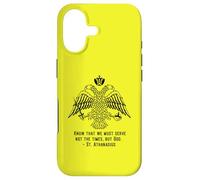 Eastern Orthodox Christian Eagle Saint Athanasius Quote Case for iPhone 17