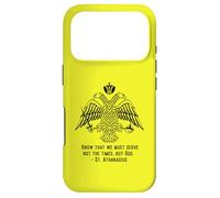 Eastern Orthodox Christian Eagle Saint Athanasius Quote Case for iPhone 17 Pro